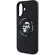 Karl Lagerfeld Karl Lagerfeld KLHMP16MSCMKCRHK iPhone 16 Plus 6.7" czarny/black hardcase Silicone Karl&Choupette Ring MagSafe