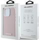 Karl Lagerfeld Karl Lagerfeld KLHMP16XPGMSRPP iPhone 16 Pro Max 6.9" różowy/pink hardcase FW Metal Plate MagSafe