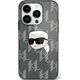 Karl Lagerfeld Karl Lagerfeld KLHCP16SHKLPKHK iPhone 16 6.1" czarny/black hardcase IML Karl Head Electroplated