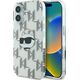 Karl Lagerfeld Karl Lagerfeld KLHCP16SHKLPCHT iPhone 16 6.1" przezroczysty/transparent hardcase IML Choupette Head Electroplated