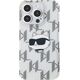 Karl Lagerfeld Karl Lagerfeld KLHCP16XHKLPCHT iPhone 16 Pro Max 6.9" przezroczysty/transparent hardcase IML Choupette Head Electroplated