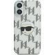 Karl Lagerfeld Karl Lagerfeld KLHCP16SHKLPKHT iPhone 16 6.1" przezroczysty/transparent hardcase IML Karl Head Electroplated