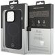 Mercedes Mercedes MEHMP15L23RCMK iPhone 15 Pro 6.1" czarny/black hardcase Smooth Leather MagSafe
