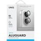 Uniq UNIQ Optix Aluminium Camera Lens Protector iPhone 16 6.1" / 16 Plus 6.7" white shimmer szkło na obiektyw aparatu z aplikatorem