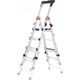 Hailo HAILO Kapnes majsaimniecibas TL100 TopLine / aluminija / 3-5 pakapieni 4007126233332