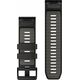 Garmin Garmin QuickFit-Armband 26 mm Silikon Schwarz/Kieselgrau