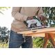 Bosch Bosch hand circular saw UniversalCirc 18V-53, 18Volt (green/black, Li-ion battery 2.5Ah, POWER FOR ALL ALLIANCE)