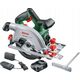Bosch Bosch hand circular saw UniversalCirc 18V-53, 18Volt (green/black, Li-ion battery 2.5Ah, POWER FOR ALL ALLIANCE)