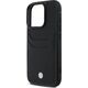BMW BMW BMHCP16X22RSEPK iPhone 16 Pro Max 6.9" czarny/black hardcase Sign Leather Cardslot