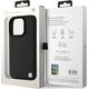 BMW BMW BMHCP16XSLLBK iPhone 16 Pro Max 6.9" czarny/black hardcase Leather Hot Stamp
