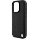BMW BMW BMHMP16XSLLBK iPhone 16 Pro Max 6.9" czarny/black hardcase Leather Hot Stamp MagSafe