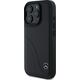 Mercedes Mercedes MEHCP16L23RBCSK iPhone 16 Pro 6.3" czarny/black hardcase MB Curved Stitches Leather