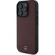 Mercedes Mercedes MEHMP16L23RBARR iPhone 16 Pro 6.3" czerwony/red hardcase Textured And Plain Leather MagSafe