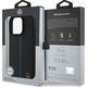 Mercedes Mercedes MEHMP16L23RURBK iPhone 16 Pro  6.3" czarny/black hardcase MB Blue Line Leather MagSafe