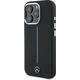 Mercedes Mercedes MEHMP16L23SUMBK iPhone 16 Pro 6.3" czarny/black hardcase Silicone Blue Stripe MagSafe