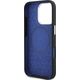 Mercedes Mercedes MEHMP16L23SUMBK iPhone 16 Pro 6.3" czarny/black hardcase Silicone Blue Stripe MagSafe
