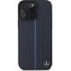 Mercedes Mercedes MEHMP16X23RURBV iPhone 16 Pro Max 6.9" granatowy/navy hardcase MB Blue Line Leather MagSafe