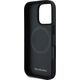 Mercedes Mercedes MEHMP16X23RBARK iPhone 16 Pro Max 6.9" czarny/black hardcase Textured And Plain Leather MagSafe