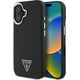 Guess Guess GUHMP16SPGTSPSK iPhone 16 6.1" czarny/black hardcase Grained Triangle MagSafe