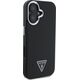 Guess Guess GUHMP16SPGTSPSK iPhone 16 6.1" czarny/black hardcase Grained Triangle MagSafe