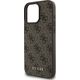 Guess Guess GUHCP16XG4GFBR iPhone 16 Pro Max 6.9" brązowy/brown hard case 4G Classic