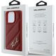 Karl Lagerfeld Karl Lagerfeld KLHCP16LPQDSMGR iPhone 16 Pro 6.3" czerwony/red hardcase Quilted Signature
