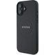 Guess Guess GUHMP16SPGHSMMK iPhone 16 6.1" czarny/black hardcase Grained Gold Ring MagSafe