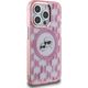 Karl Lagerfeld Karl Lagerfeld KLHMP15LHMCKMHP iPhone 15 Pro 6.1" różowy/pink IML Monogram Karl&Choupette Head MagSafe