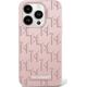 Karl Lagerfeld Karl Lagerfeld KLHMP16SPKHPORPP iPhone 16 6.1" różowy/pink hardcase Hot Stamp Magsafe