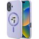 Karl Lagerfeld Karl Lagerfeld KLHMP16SSCMKCRHU iPhone 16 6.1" fioletowy/purple hardcase Silicone Karl&Choupette Ring MagSafe