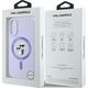 Karl Lagerfeld Karl Lagerfeld KLHMP16SSCMKCRHU iPhone 16 6.1" fioletowy/purple hardcase Silicone Karl&Choupette Ring MagSafe