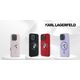 Karl Lagerfeld Karl Lagerfeld KLHMP16SSCMKCRHU iPhone 16 6.1" fioletowy/purple hardcase Silicone Karl&Choupette Ring MagSafe