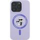 Karl Lagerfeld Karl Lagerfeld KLHMP16SSCMKCRHU iPhone 16 6.1" fioletowy/purple hardcase Silicone Karl&Choupette Ring MagSafe