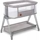 Lionelo Łóżeczko dostawne Luna Grey Concrete 2 w 1 Lionelo