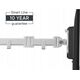 One For All One for All Monitor Mount Smart Single White       DM 2120
