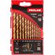 Wiertło Pro-Line WIERTŁA DO METALU HSSTIN DIN338 SZLIF.13SZT(2-8MM)PROLINE