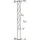 Bosch Drill for wood BOSCH, 8.0 x 250.0 mm