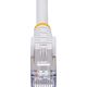 StarTech StarTech NLWH-1M-CAT8-PATCH kabel sieciowy Biały S/FTP (S-STP)