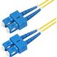 StarTech StarTech SMDOS2SCSC10M kabel InfiniBand / światłowodowy 10 m SC SC/UPC Żółty