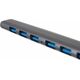 HUB USB Iso Trade HUB USB- 1 port 3.2 + 6 portów 2.0 Izoxis 24374