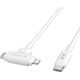 Kabel USB Targus HyperJuice Silicone USB-C to USB-C Lightning Hybrid 60W White