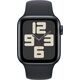 Smartwatch Apple Watch SE GPS 40mm Midnight Alu Sport S/M Czarny  (MXE73QF/A)