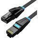 Vention Płaski kabel sieciowy kat.6 UTP Vention IBJBK 8m Czarny