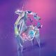 4M 4M KidzMaker DIY set Holographic Light Up Origami Unicorn