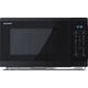 Kuchenka mikrofalowa Sharp Sharp | Microwave Oven with Grill | YC-MG252AE-B | Free standing | 25 L | 900 W | Grill | Black