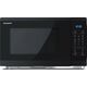 Kuchenka mikrofalowa Sharp Sharp | Microwave Oven with Grill | YC-MG252AE-B | Free standing | 25 L | 900 W | Grill | Black