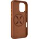 Fixed Fixed MagLeather | Back cover | Apple | iPhone 16 | Leather | Brown