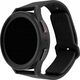Fixed FIXED Silicone Sporty Strap Set with Quick Release 20mm for smartwatch, black