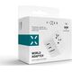 Fixed Fixed | Voyager World Adapter | FIXCT30-1C2A-WH | USB-A/USB-C | Travel Adapter