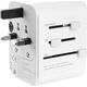 Fixed Fixed | Voyager World Adapter | FIXCT30-1C2A-WH | USB-A/USB-C | Travel Adapter